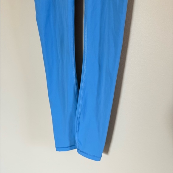 Lululemon • Power Thru High Rise Blue Tight 25” Four Way Stretch Sz 0 Pockets - Picture 7 of 13